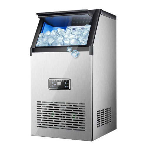 Ice Cube Maker Ice Machine 80KG/24H GK-80 Two Ways of Water Inlet