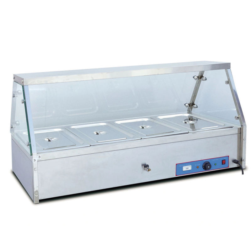 Electric Bain Marie with Glass Cover  EX-1X4