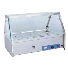 Electric Bain Marie with Glass Cover  EX-1X3
