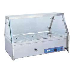 Electric Bain Marie with Glass Cover EX-1X3