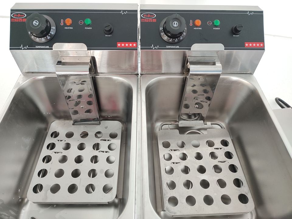 Counter Top Electric Fryers 6Lx2 DF-6L-2