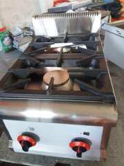 Table Gas Range with 2 Burners GH-537