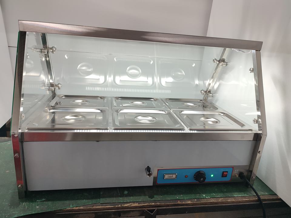 Electric Bain Marie with Glass Cover  EX-1X3