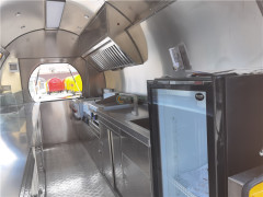 Round Food Truck, Canned Food Trailer