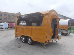 Round Food Truck, Canned Food Trailer