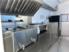 Food Trailer Food Truck White 340cm