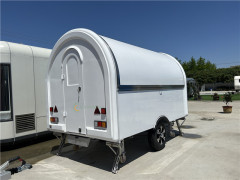 Food Trailer Food Truck White 340cm