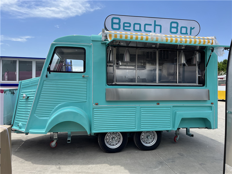 Citroen Food Truck food trailer exports to Australia