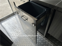 Trash Bin Drawer with 2 Buckets CT-L03