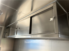 Square Food Trailer Wall Shelf