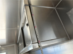 Square Food Trailer Wall Shelf