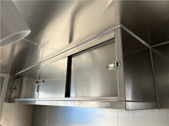 Square Food Trailer Wall Shelf