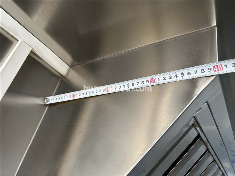 Square Food Trailer Range Hoods