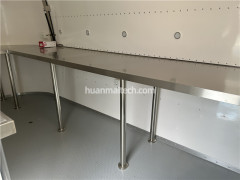 airstream simple stainless steel counter