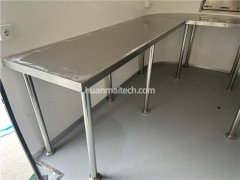 airstream simple stainless steel counter