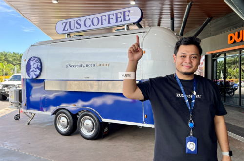 ZUS Coffee Food Trailer