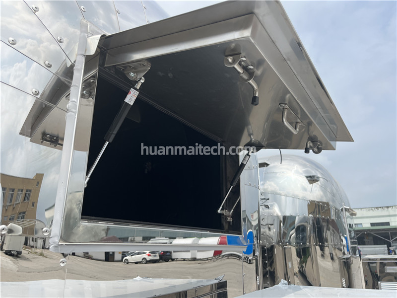 Airstream Food Truck Side Opend Window