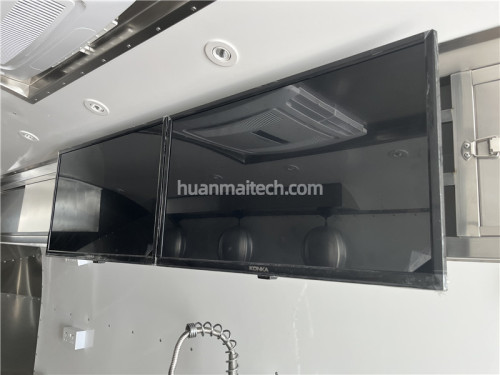 Airstream Food Truck Advertisement Display Scree