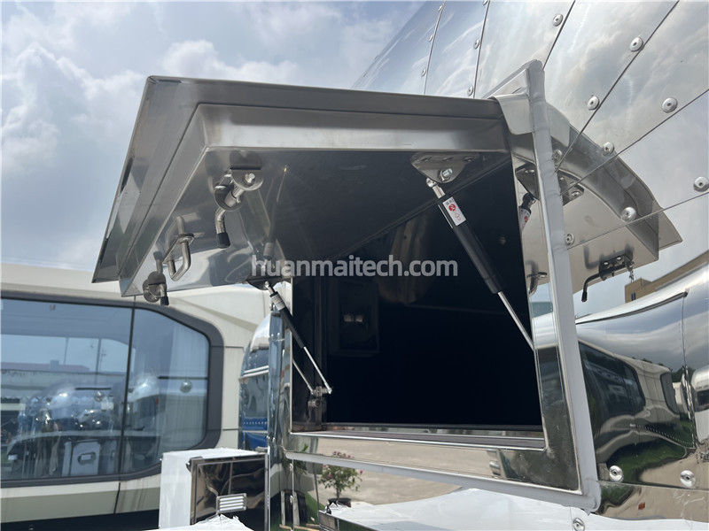 Airstream Food Truck Side Opend Window