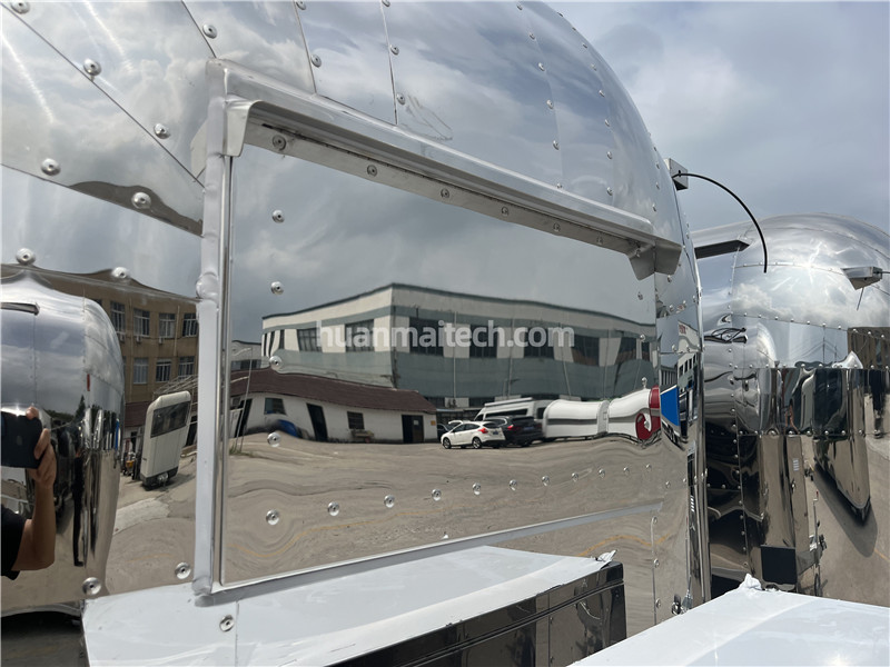 Airstream Food Truck Side Opend Window