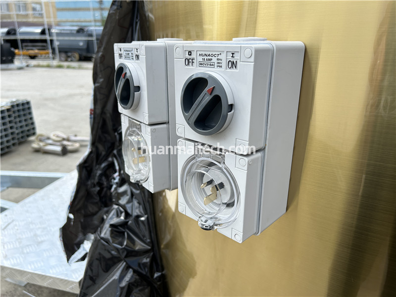 Australian standard power inlet