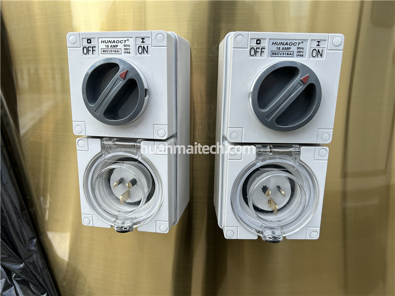 Australian standard power inlet