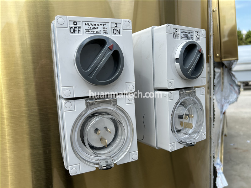 Australian standard power inlet