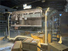 Airstream Food Trailer Outside LED Decoration