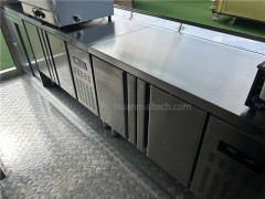 Burger Food Truck Beverage Food Trailer 400cm