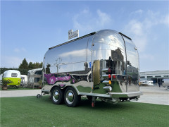 Burger Food Truck Beverage Food Trailer 400cm