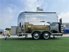 Burger Food Truck Beverage Food Trailer 400cm