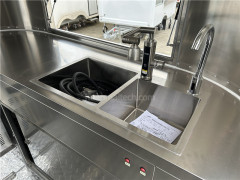 Airstream 4 Food Truck Black 400cm