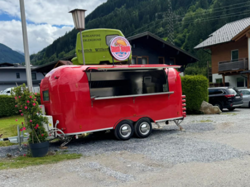 Smash burger airstream food truck