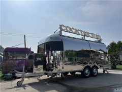 Airstream Food Truck Serving Gourmet Bites & Cocktails