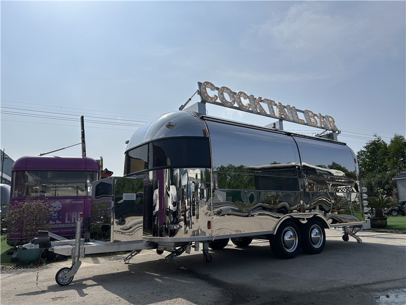 Airstream Food Truck Serving Gourmet Bites & Cocktails