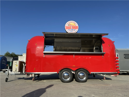 Smash Burger Trailer |Handcrafted Burgers & Fries Food Truck