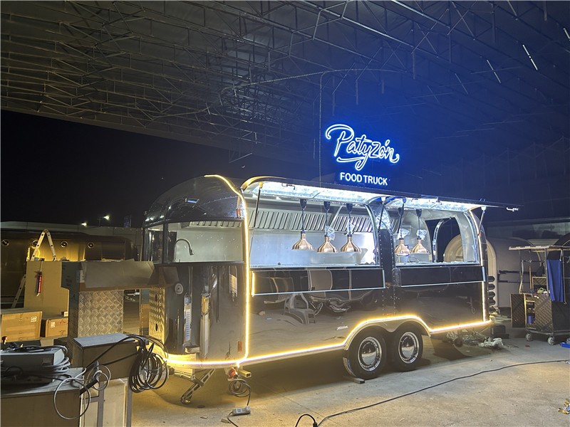 Tacos Food Truck Sandwiches Food Trailer 580cm