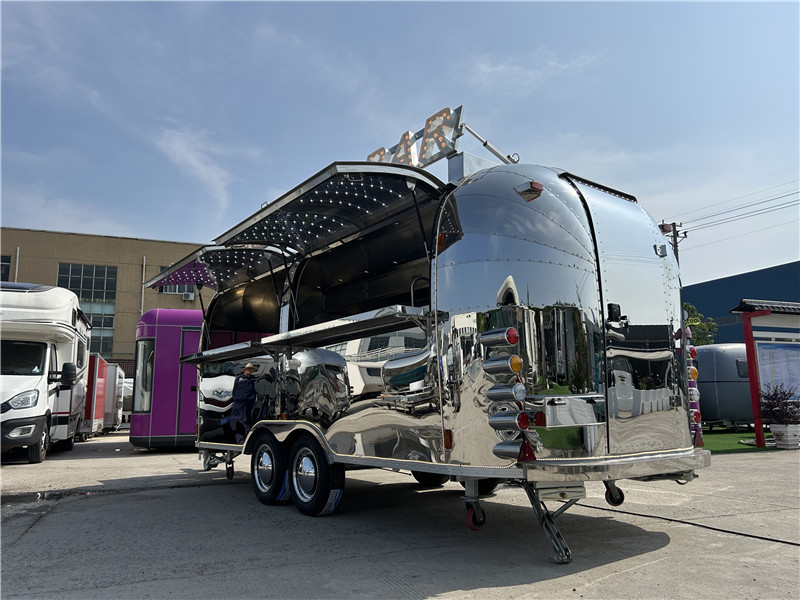 Airstream Food Truck Serving Gourmet Bites & Cocktails