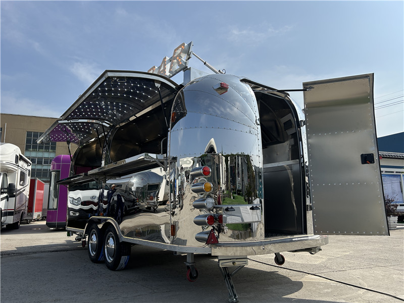 Airstream Food Truck Serving Gourmet Bites & Cocktails