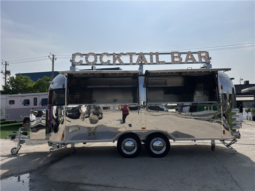 Airstream Food Truck Serving Gourmet Bites & Cocktails