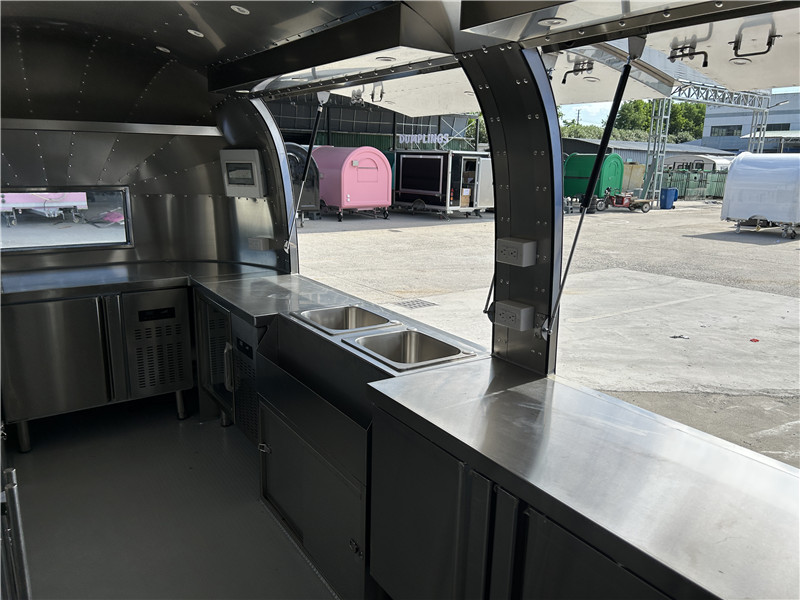 Gourmet Donuts & Cold Brew | Blue Airstream Food Truck