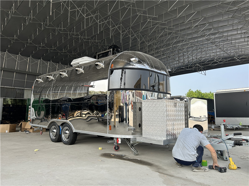 Tacos Food Truck Sandwiches Food Trailer 580cm