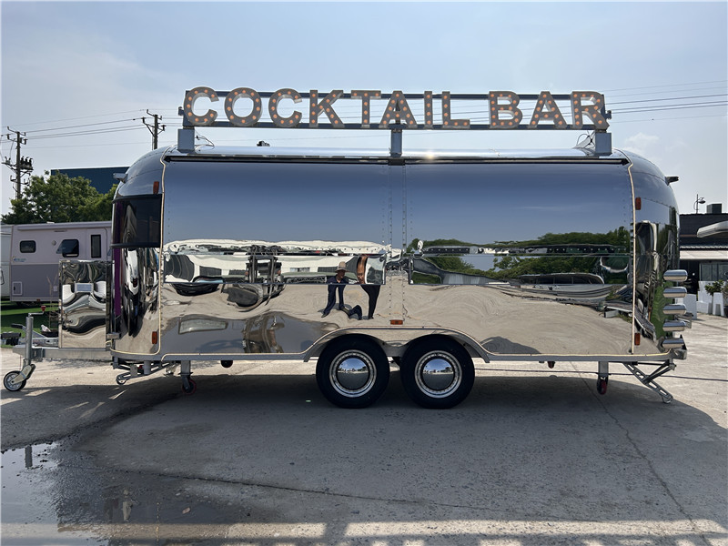 Airstream Food Truck Serving Gourmet Bites & Cocktails