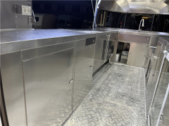 The Silver Airstream Coffee Trailer Nashville Hot Chicken Sandwich Food Truck