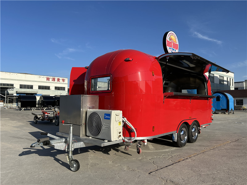 Smash Burger Trailer |Handcrafted Burgers & Fries Food Truck