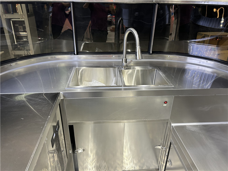 The Silver Airstream Coffee Trailer Nashville Hot Chicken Sandwich Food Truck