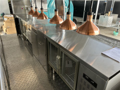 Tacos Food Truck Sandwiches Food Trailer 580cm