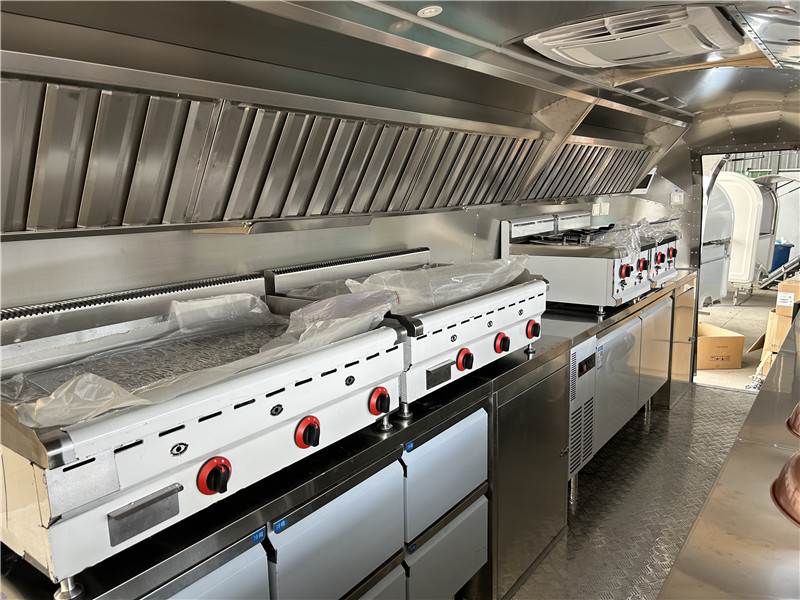 Tacos Food Truck Sandwiches Food Trailer 580cm