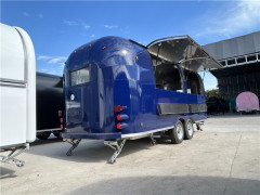 Gourmet Donuts & Cold Brew | Blue Airstream Food Truck