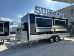 Best Tacos Food Trailer & Burger Food Truck 550cm